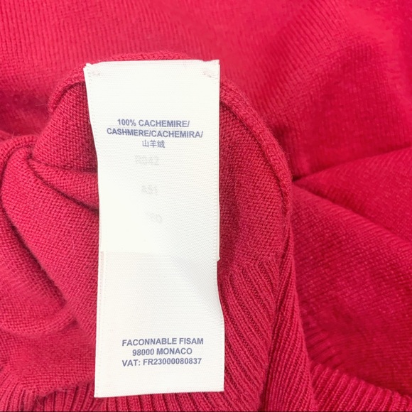 Façonnable Half-zip Cashmere Sweater - Picture 5 of 6